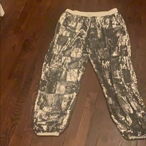 Retrofete sequin pants